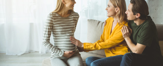 Surrogaat bij de beoogde ouders
