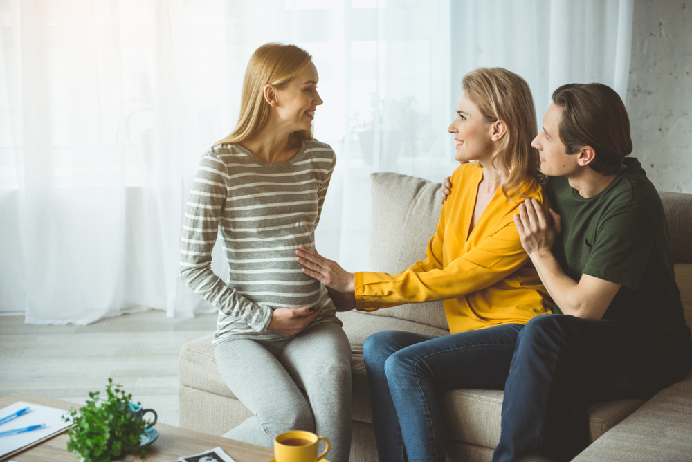 Surrogaat bij de beoogde ouders