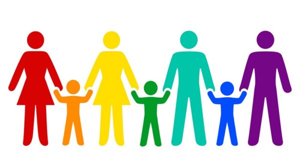 regenboog familie