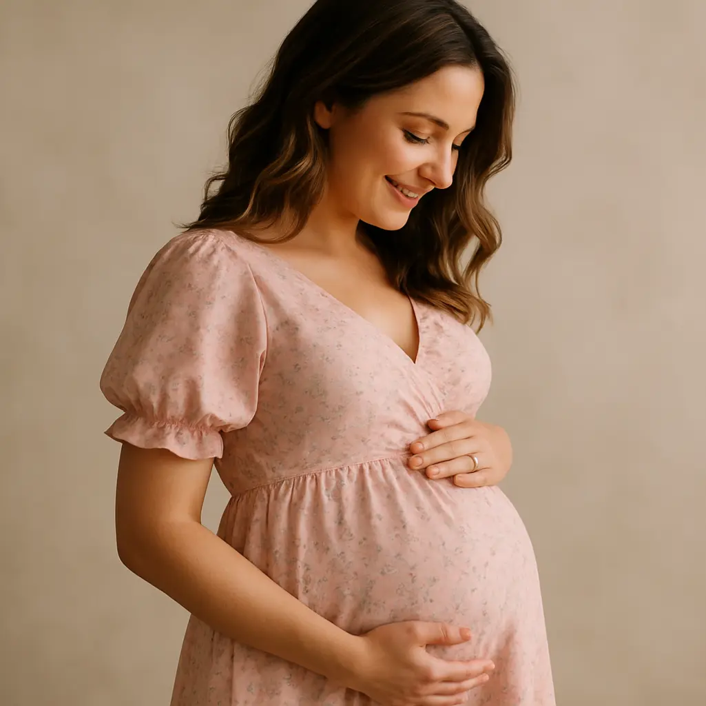 Surrogate mother happy with her pregnancy